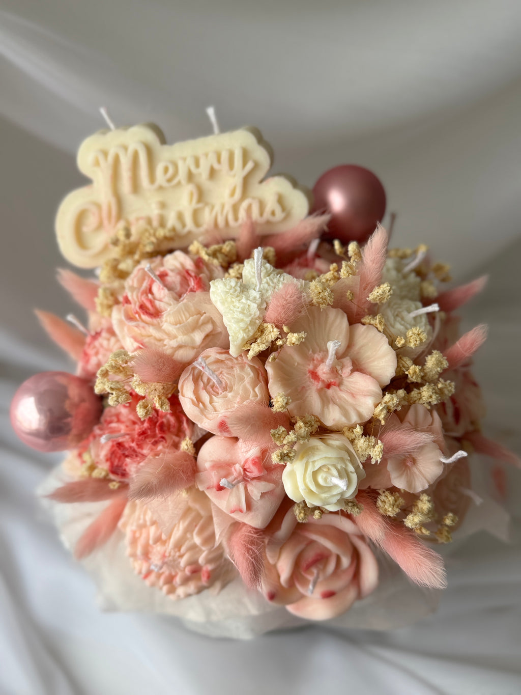 Blumenstrauß Merry Christmas