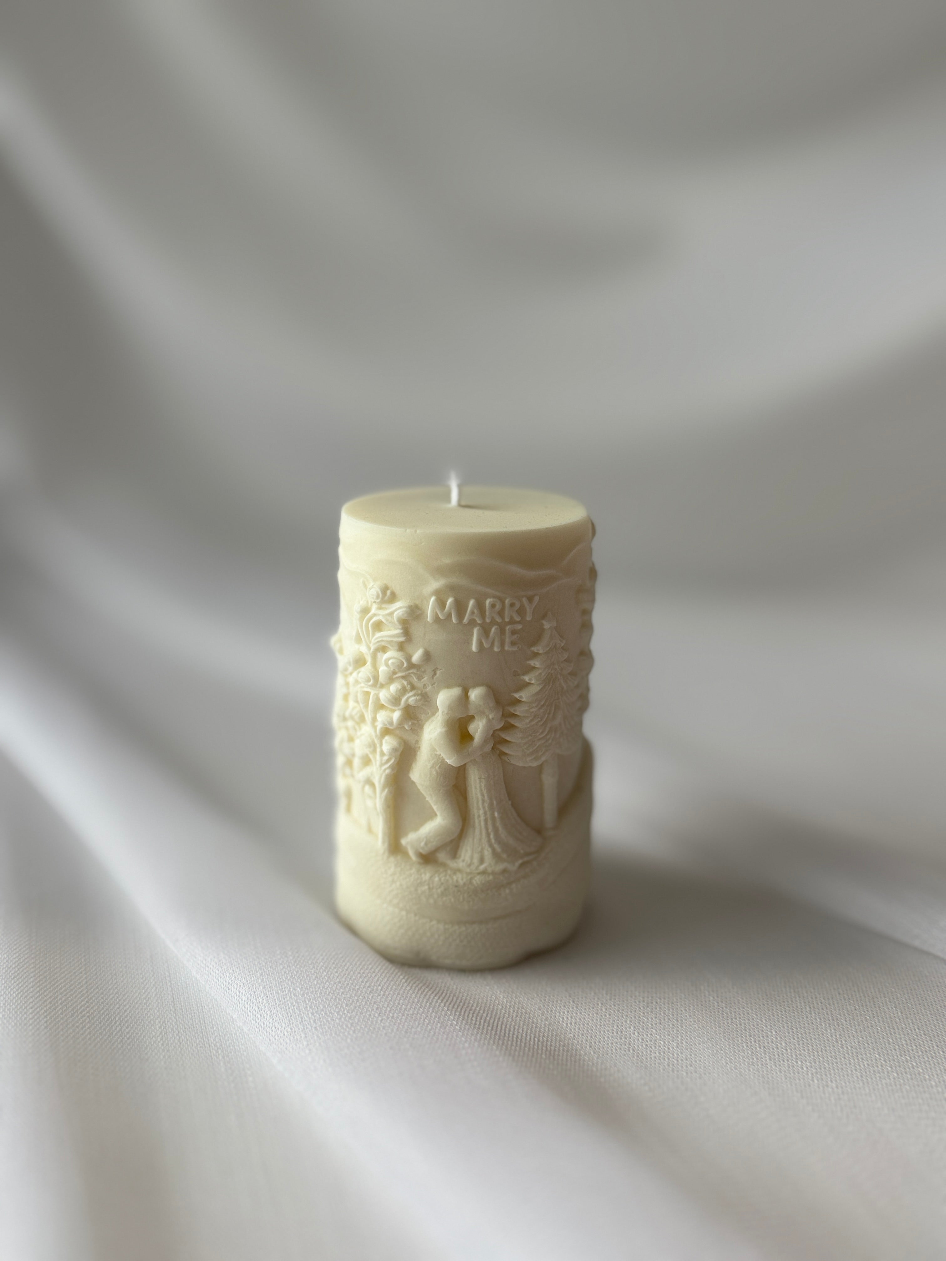 Kerze Marry Me Creme