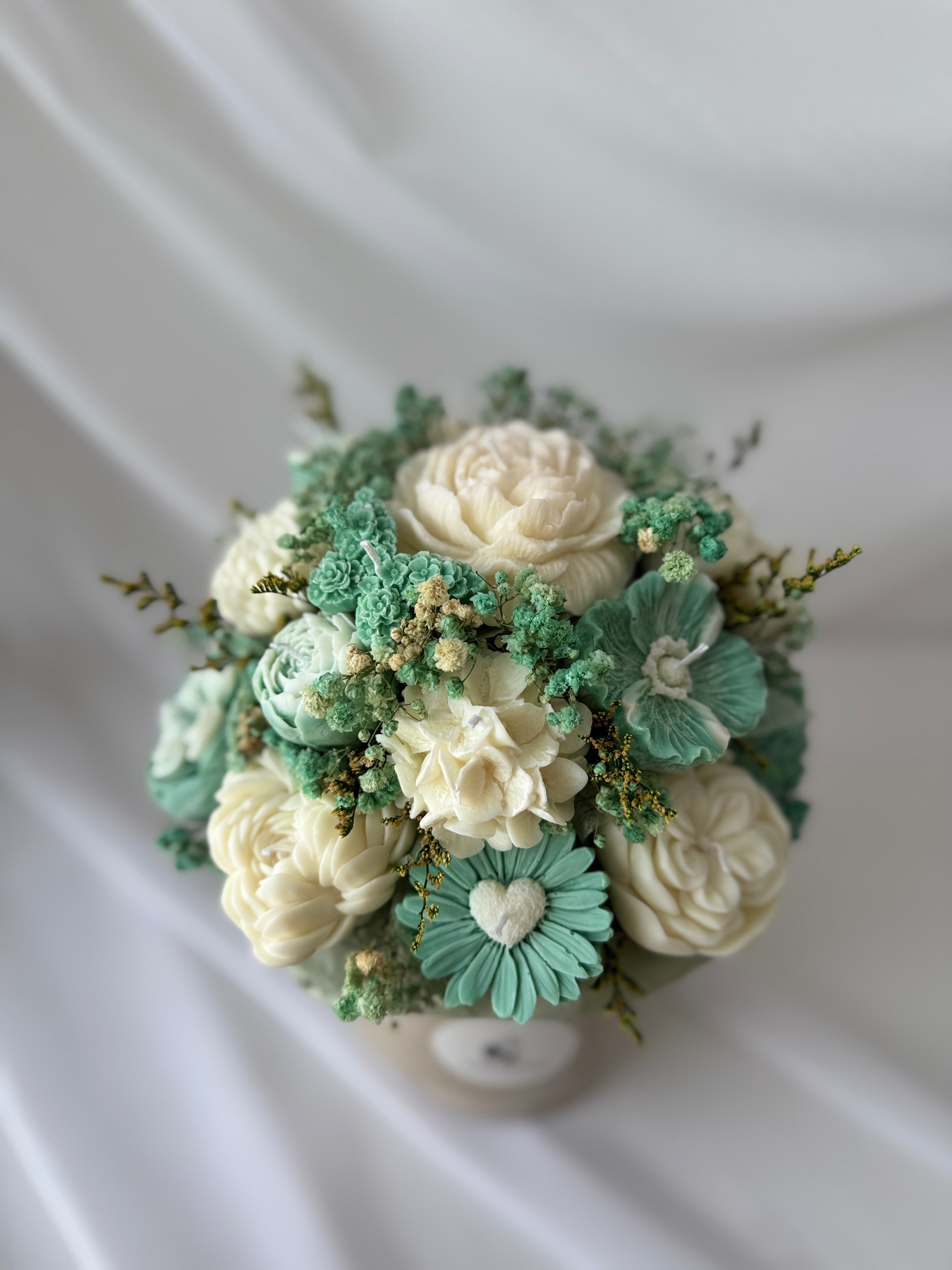 Kerzenstrauss Mint Dream gross