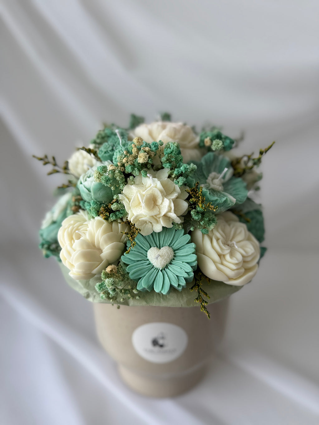 Kerzenstrauss Mint Dream gross