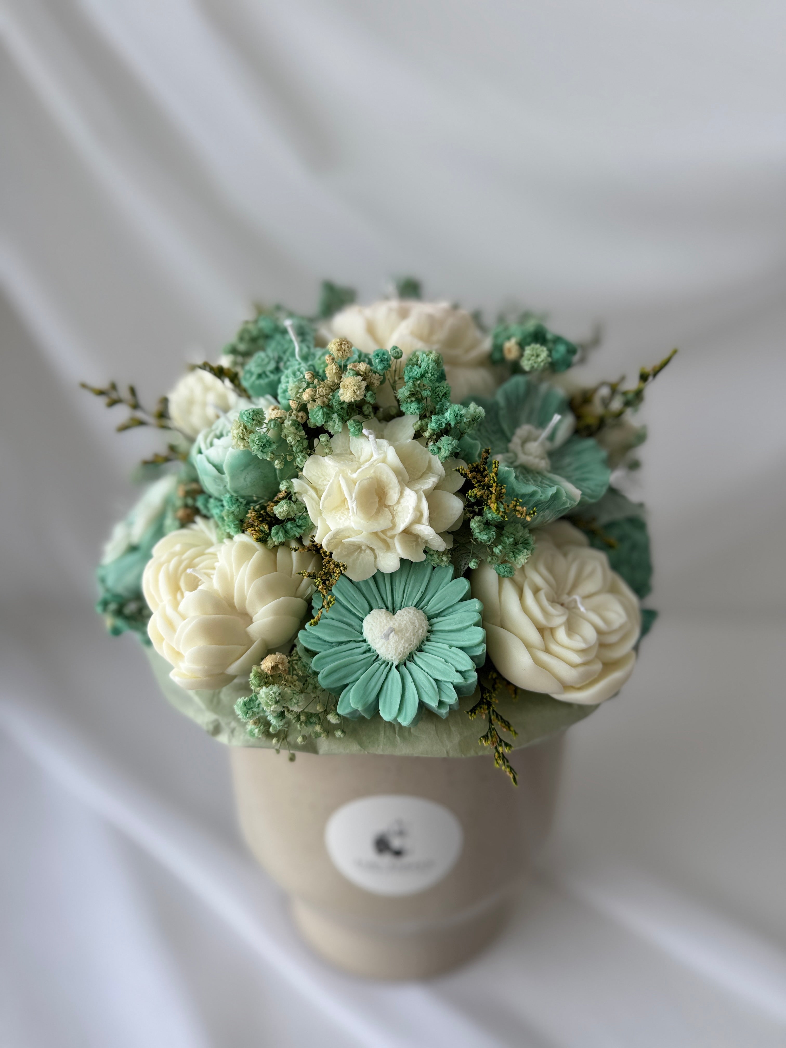 Kerzenstrauss Mint Dream gross