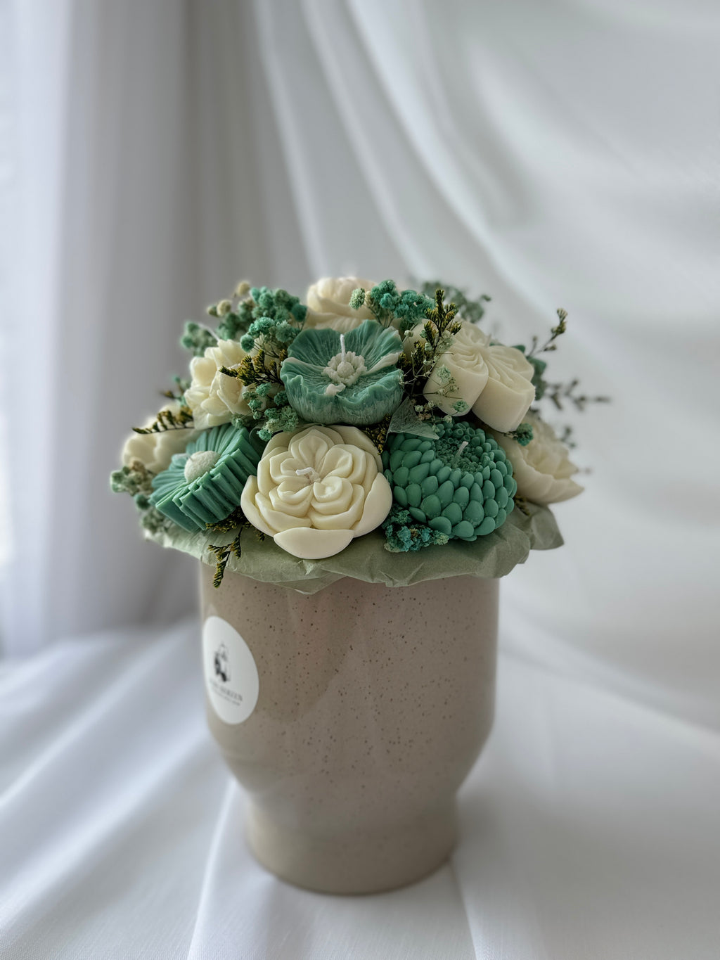 Kerzenstrauss Mint Dream gross